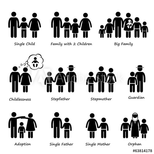 Size and type of. Adobe clipart family