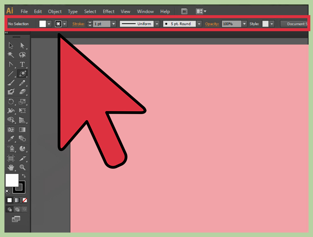 How to change a. Adobe clipart software
