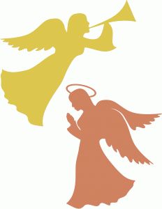 Angel clipart logo.  best jouluaskarteluja enkelit