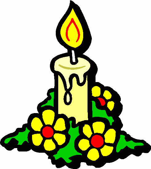 advent clipart candlelight service