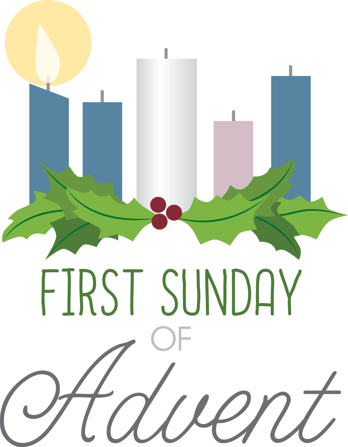 advent clipart first sunday advent