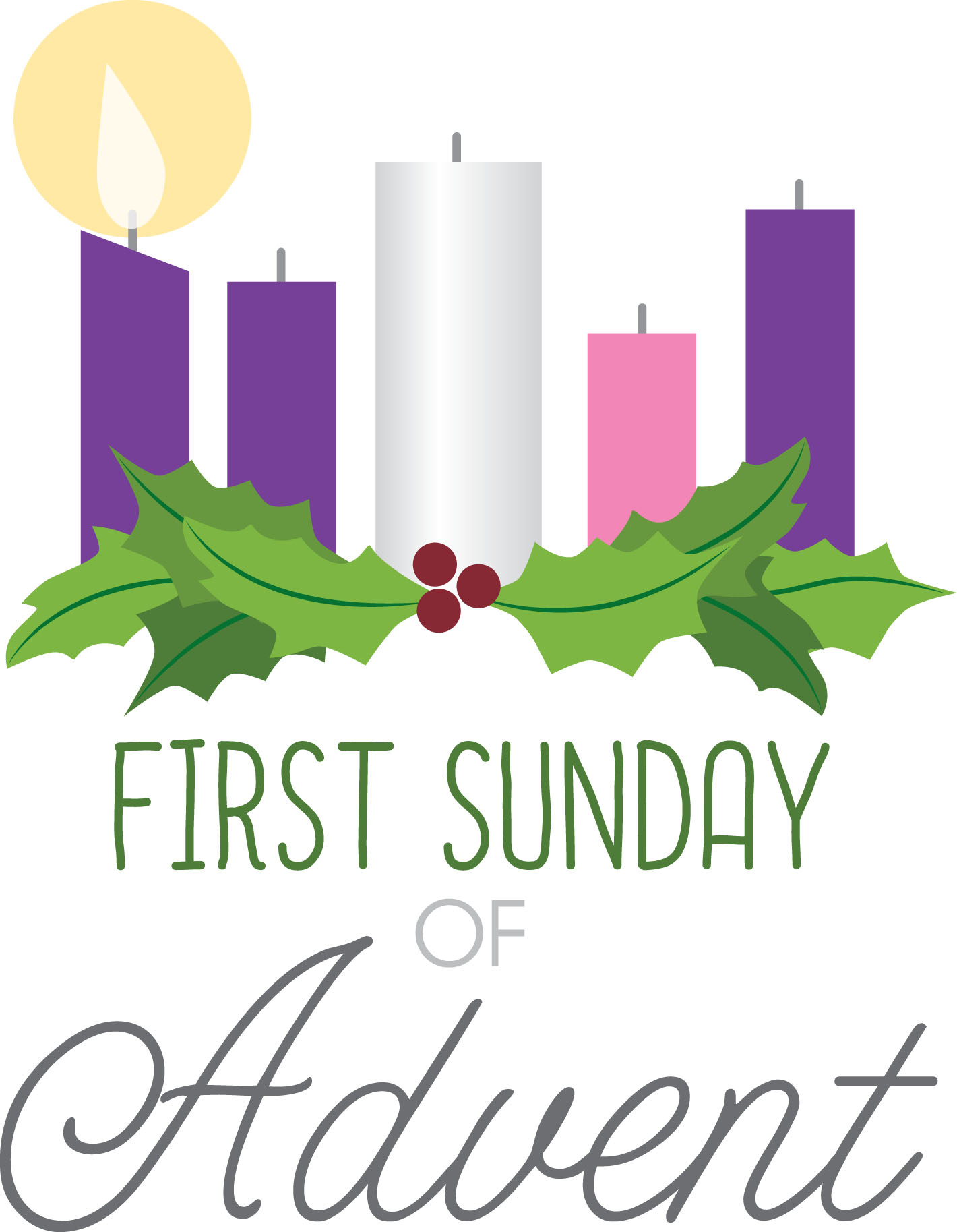 advent clipart first sunday advent. 