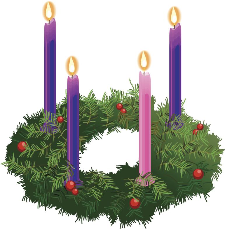 Advent clipart four candle, Advent four candle Transparent