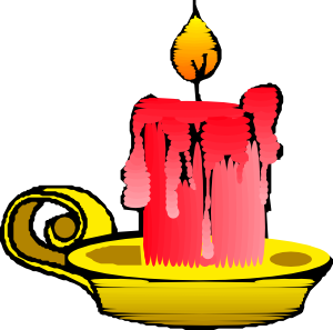 candle clipart pdf