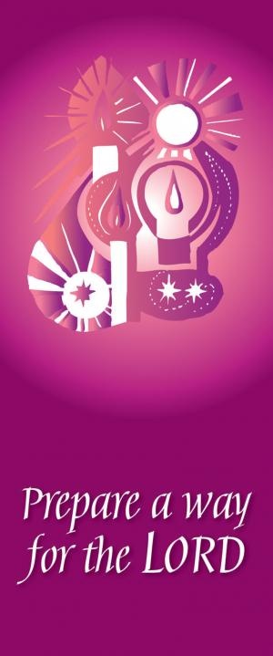 Advent clipart prepare the way. A for lord lectern