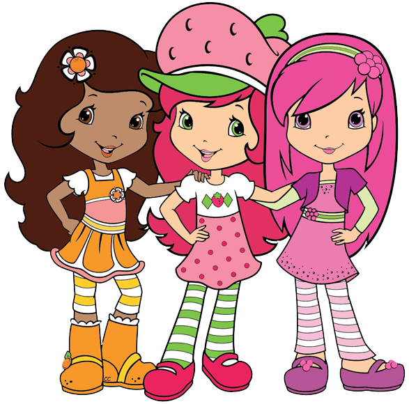 pink clipart strawberry