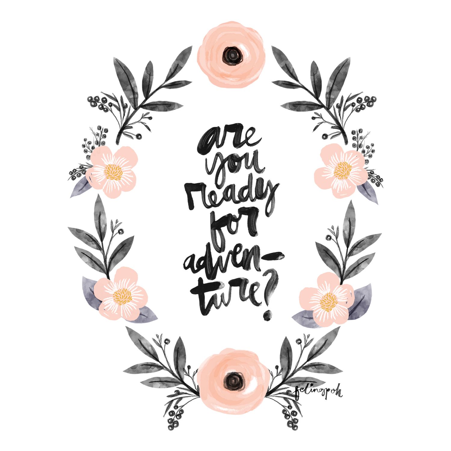 Adventure clipart calligraphy. Are you ready for