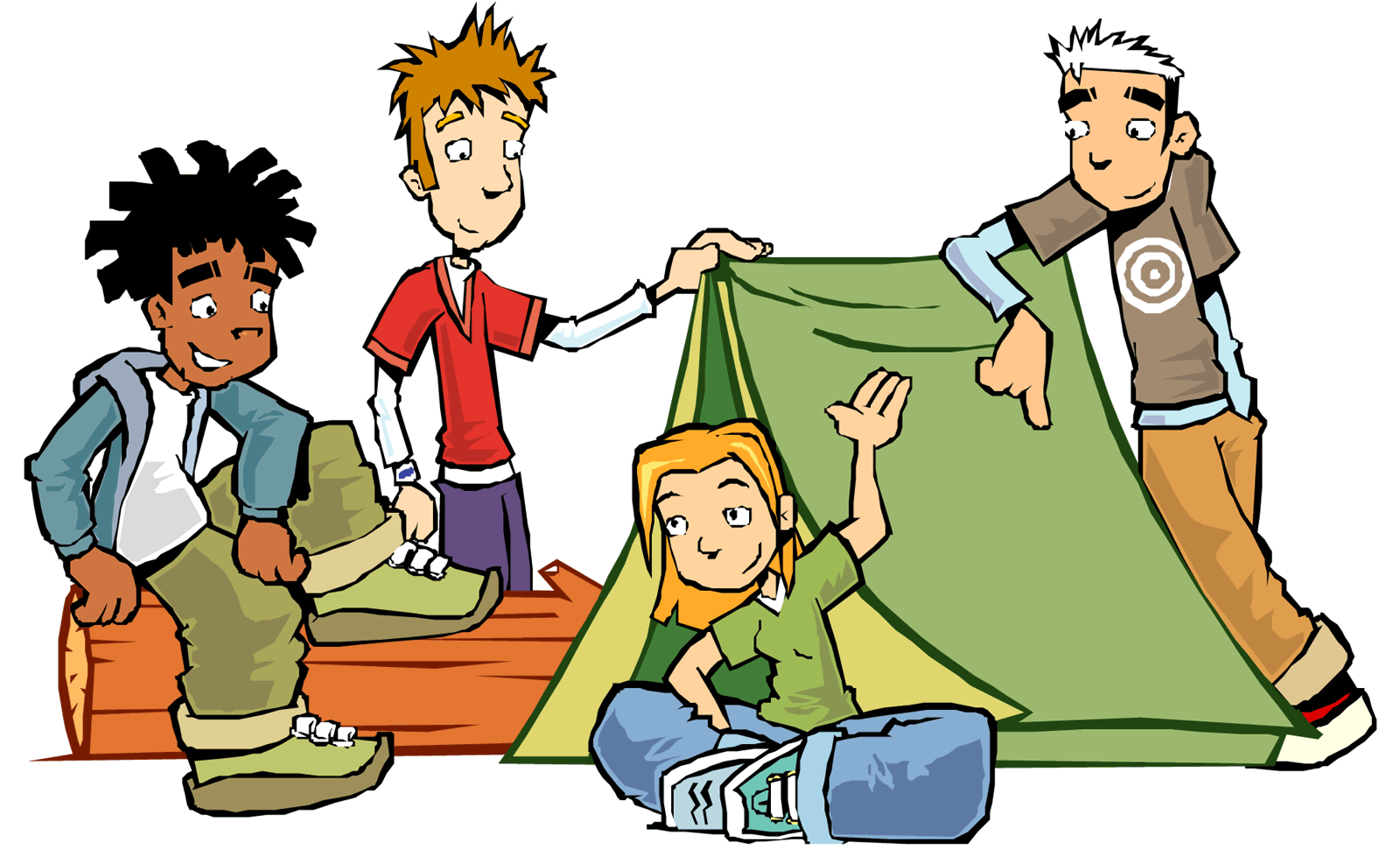 clipart tent outdoor education