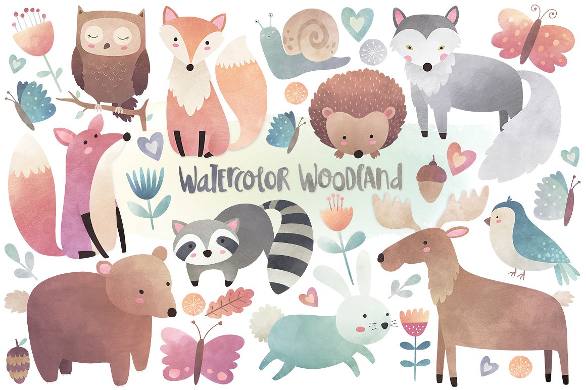 adventure clipart woodland