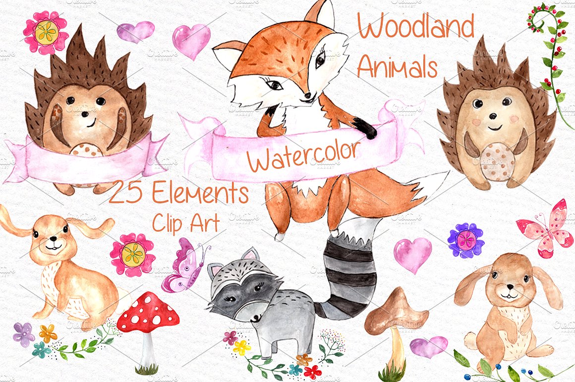 adventure clipart woodland