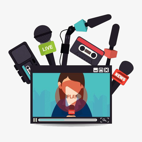clipart tv broadcasting