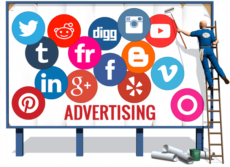 advertising clipart social media