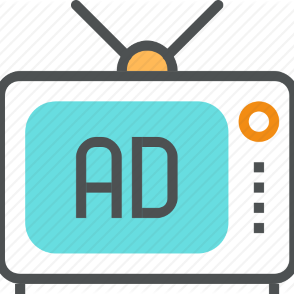 advertising clipart tv advertisement