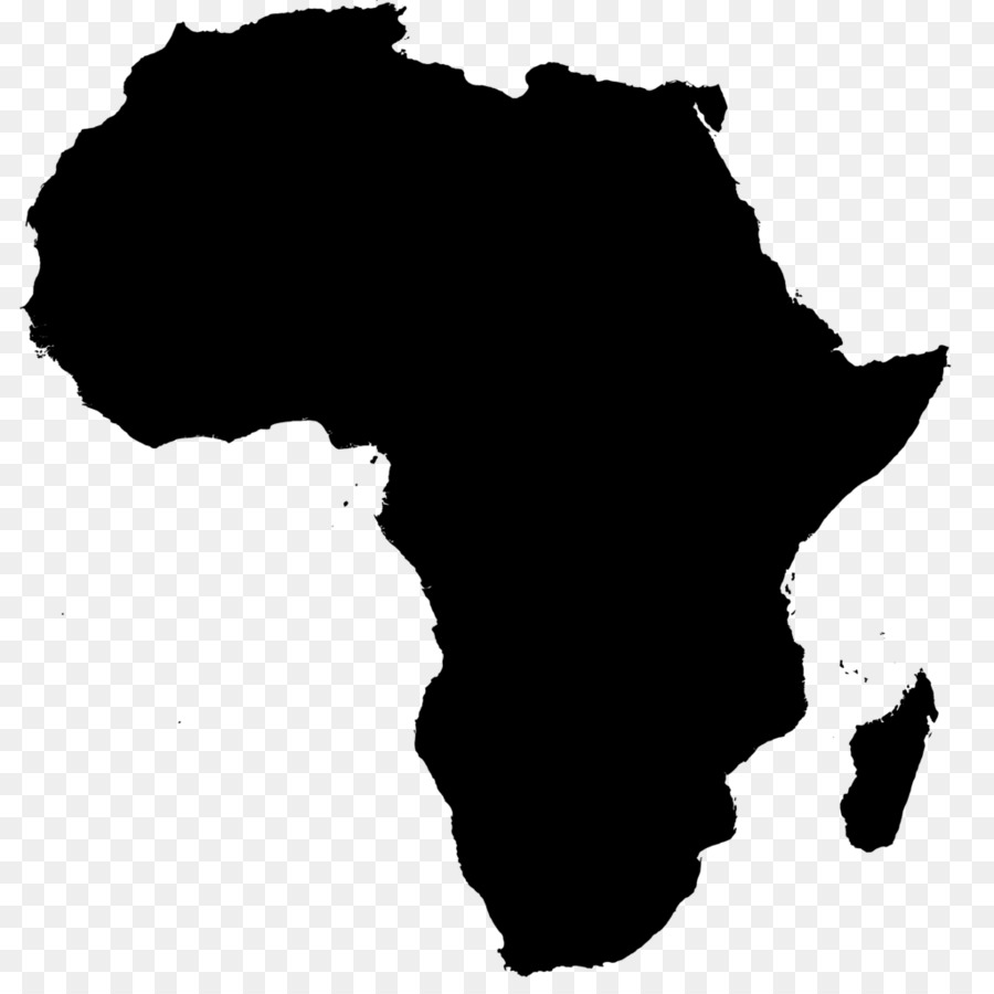 Africa clipart afro. South blank map clip