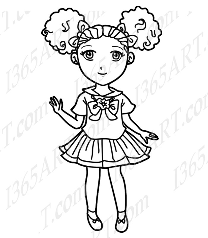 afro clipart black and white