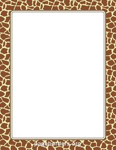 african clipart boarder