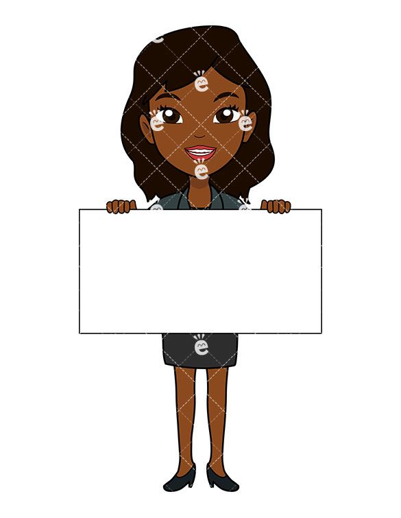 Businesswoman clipart african american. Pin on black 