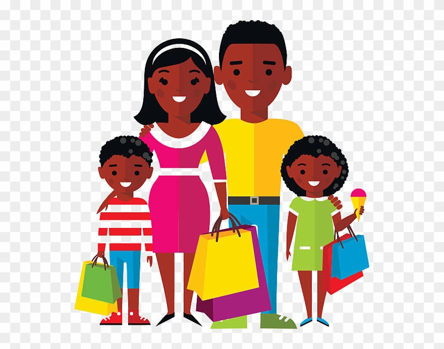 family clipart african american