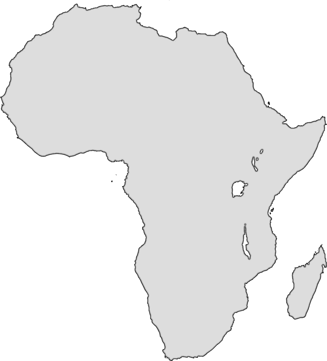Africa clipart continent africa. Image large bw png
