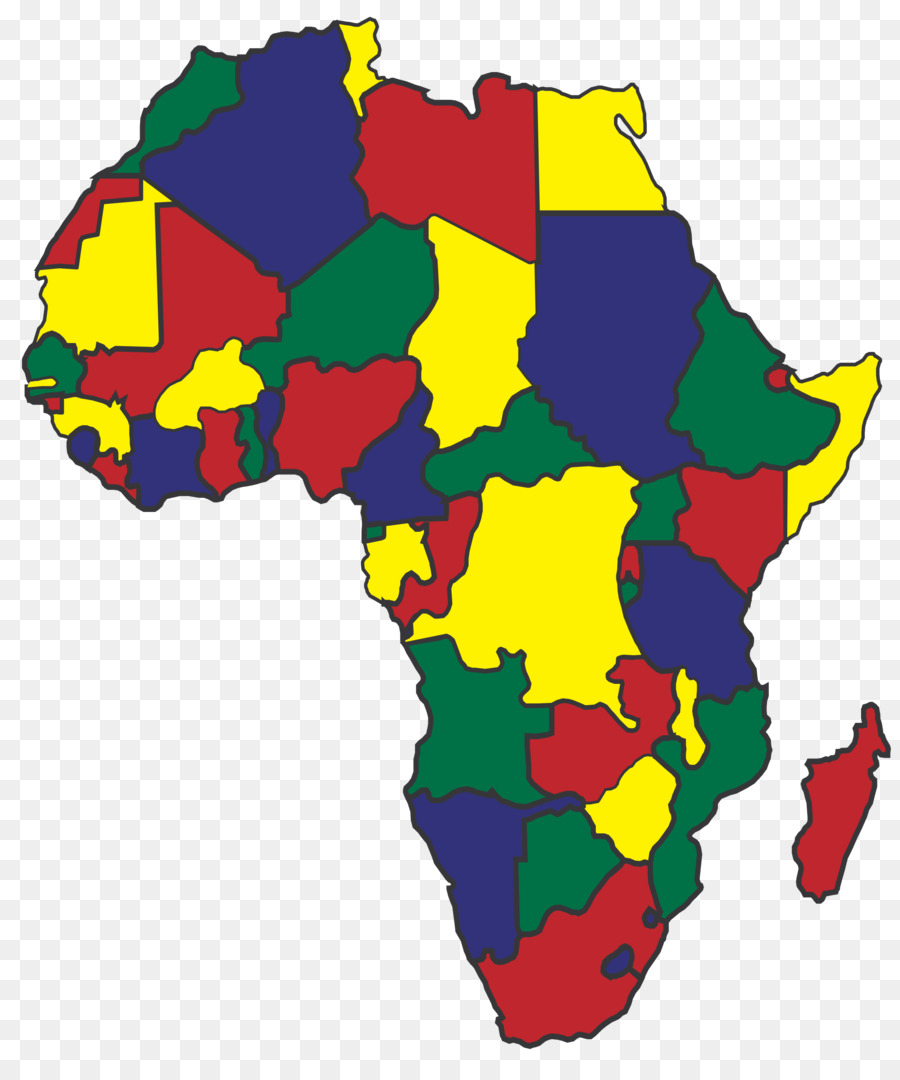 Map cartoon transparent clip. Africa clipart continent africa