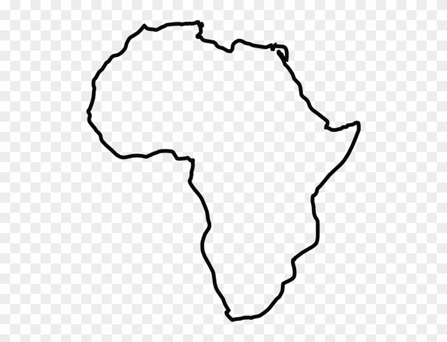 Africa clipart easy. Clip royalty free drawing