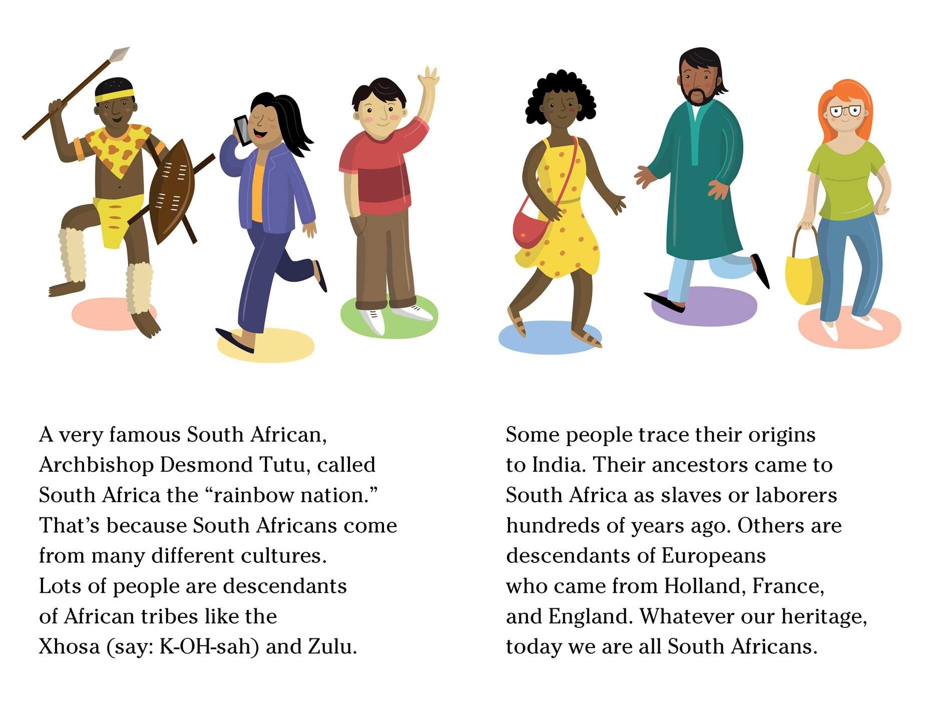 Living in south book. Africa clipart nation