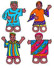 african clipart animation