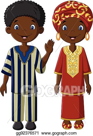 african clipart child african