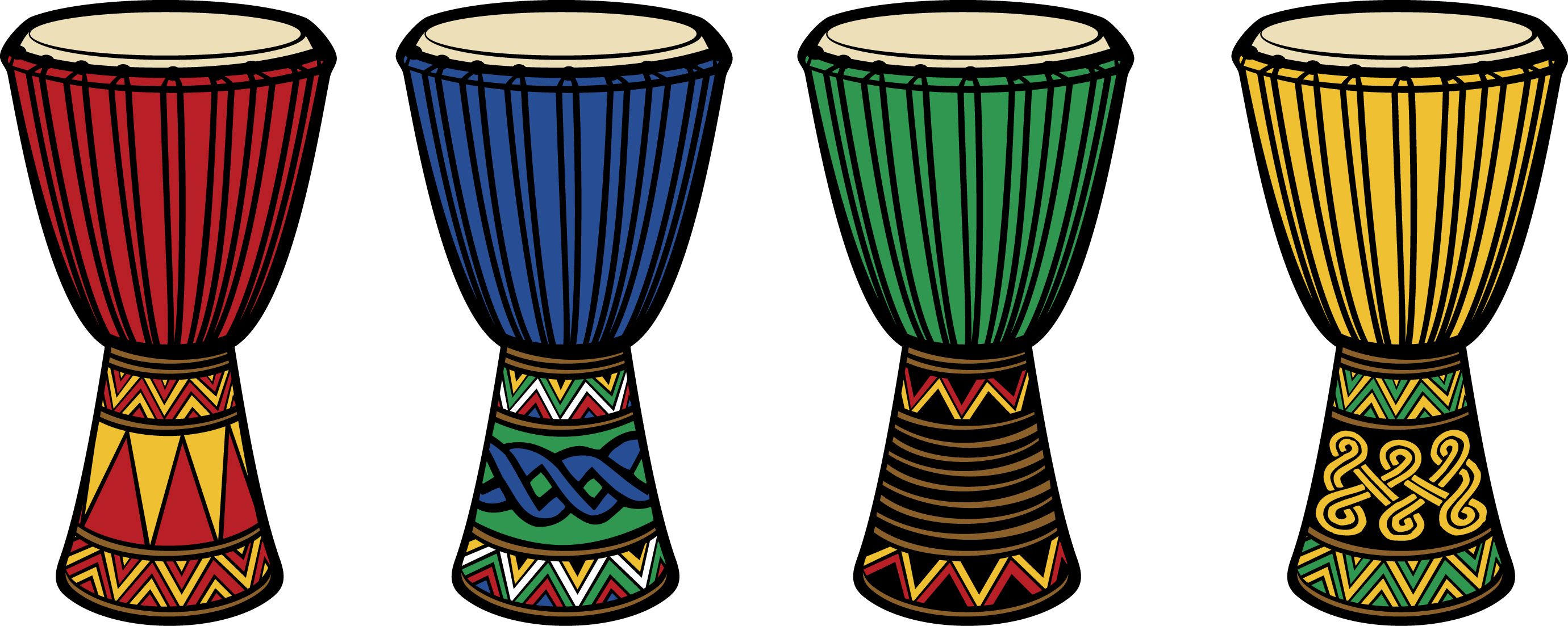 african clipart drum african