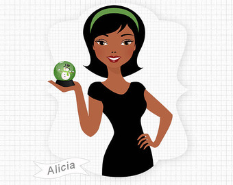 african clipart lady african