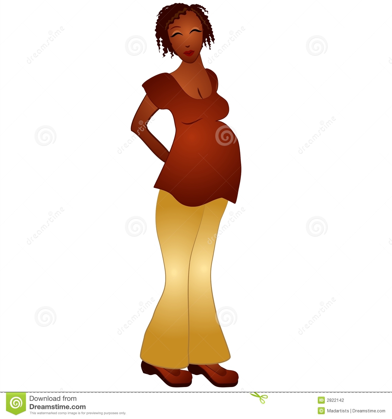 african clipart lady african