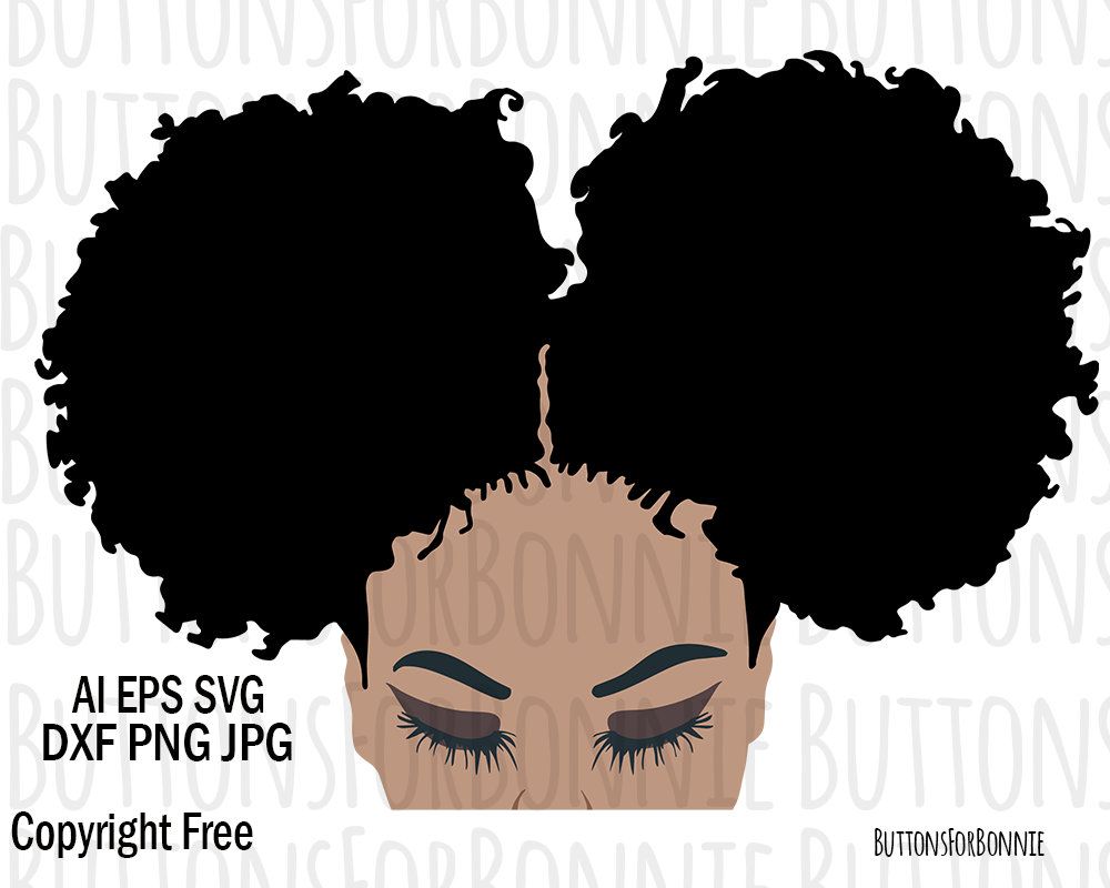 afro clipart