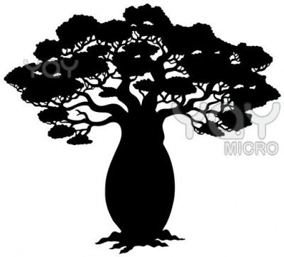 afro clipart abstract