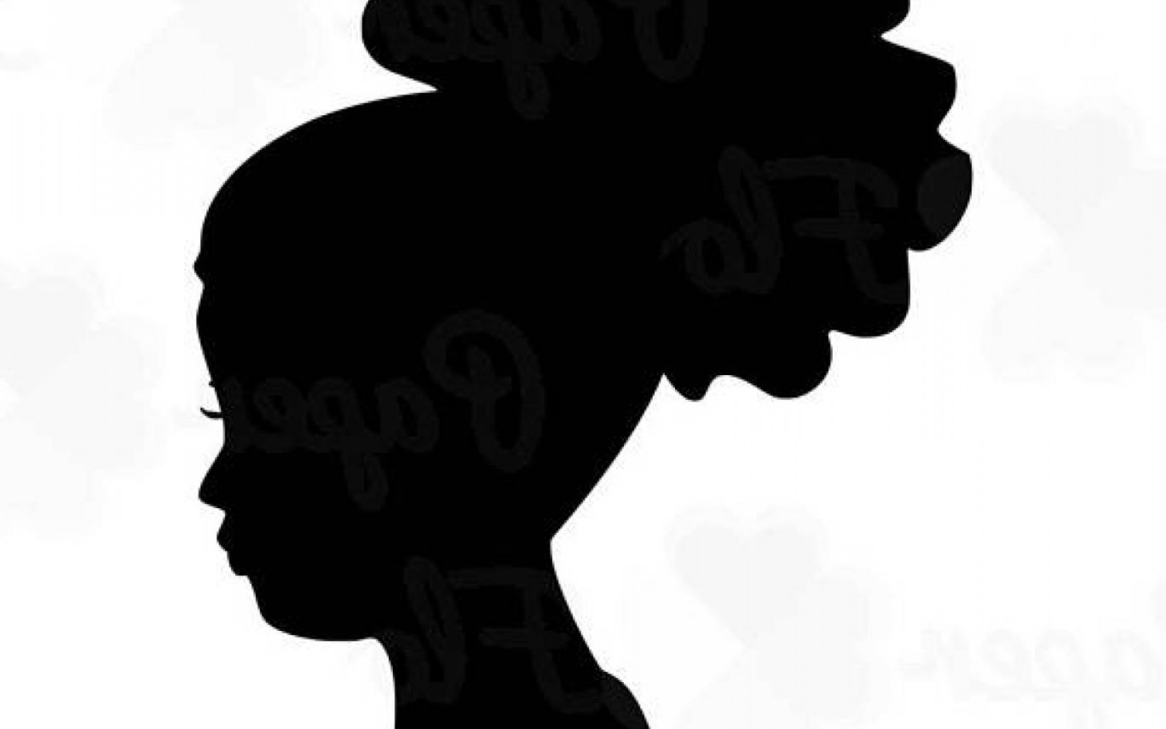 Free Free 122 Black Woman Face Silhouette Afro Woman Svg Free SVG PNG EPS DXF File