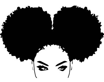 Download Afro clipart black woman face, Afro black woman face ...