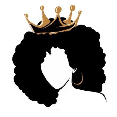 Download Afro clipart crown silhouette, Afro crown silhouette Transparent FREE for download on ...