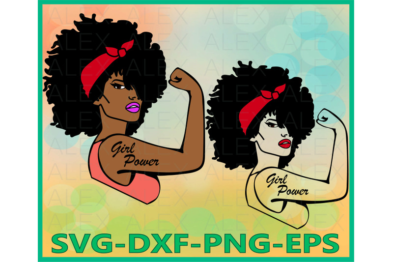 afro clipart file