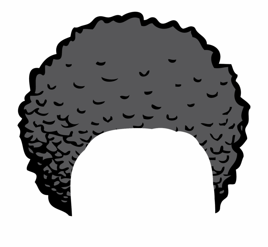 afro clipart hairclip