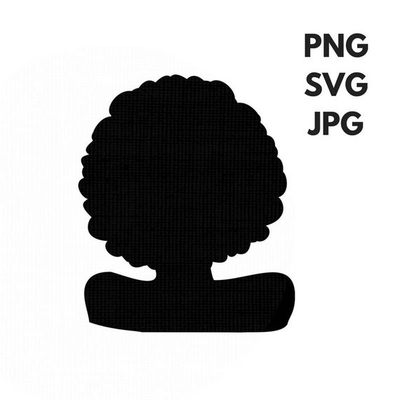 afro clipart natural hair