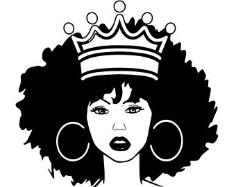 Afro clipart queen, Afro queen Transparent FREE for download on
