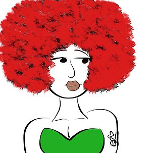 Afro red