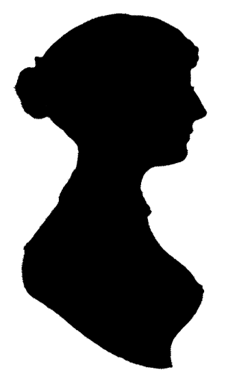 Afro clipart silhouette portrait. Inspiration for chawton mittens
