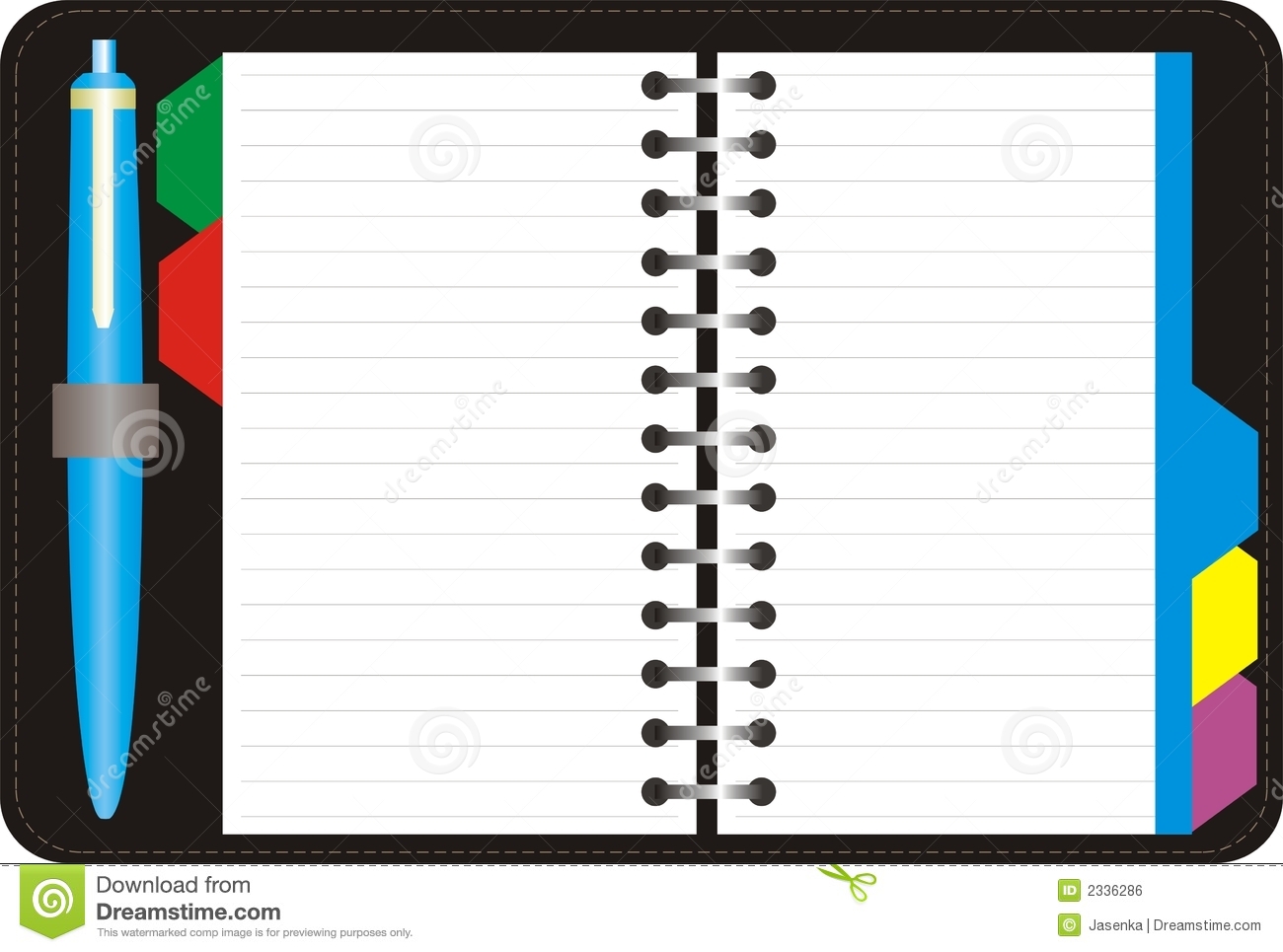 agenda clipart appointment book