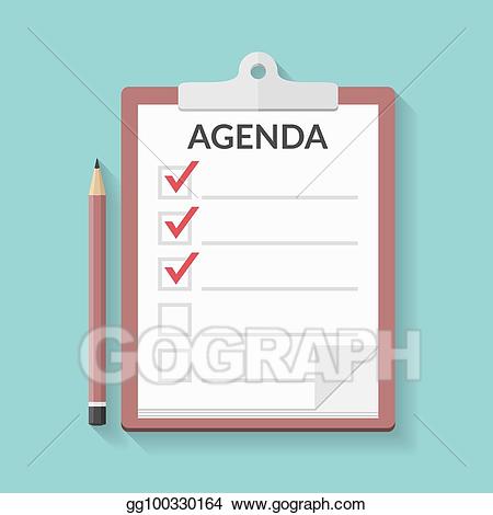 agenda clipart clipboard