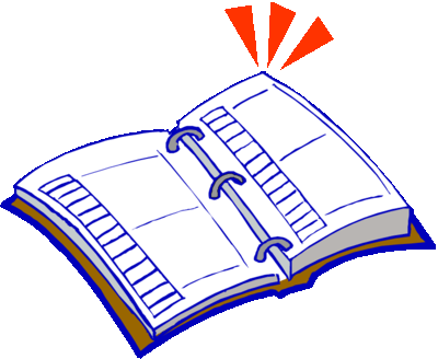 Clipart homework homework diary. Agenda clip art library
