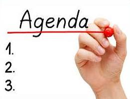 Agenda meeting agenda