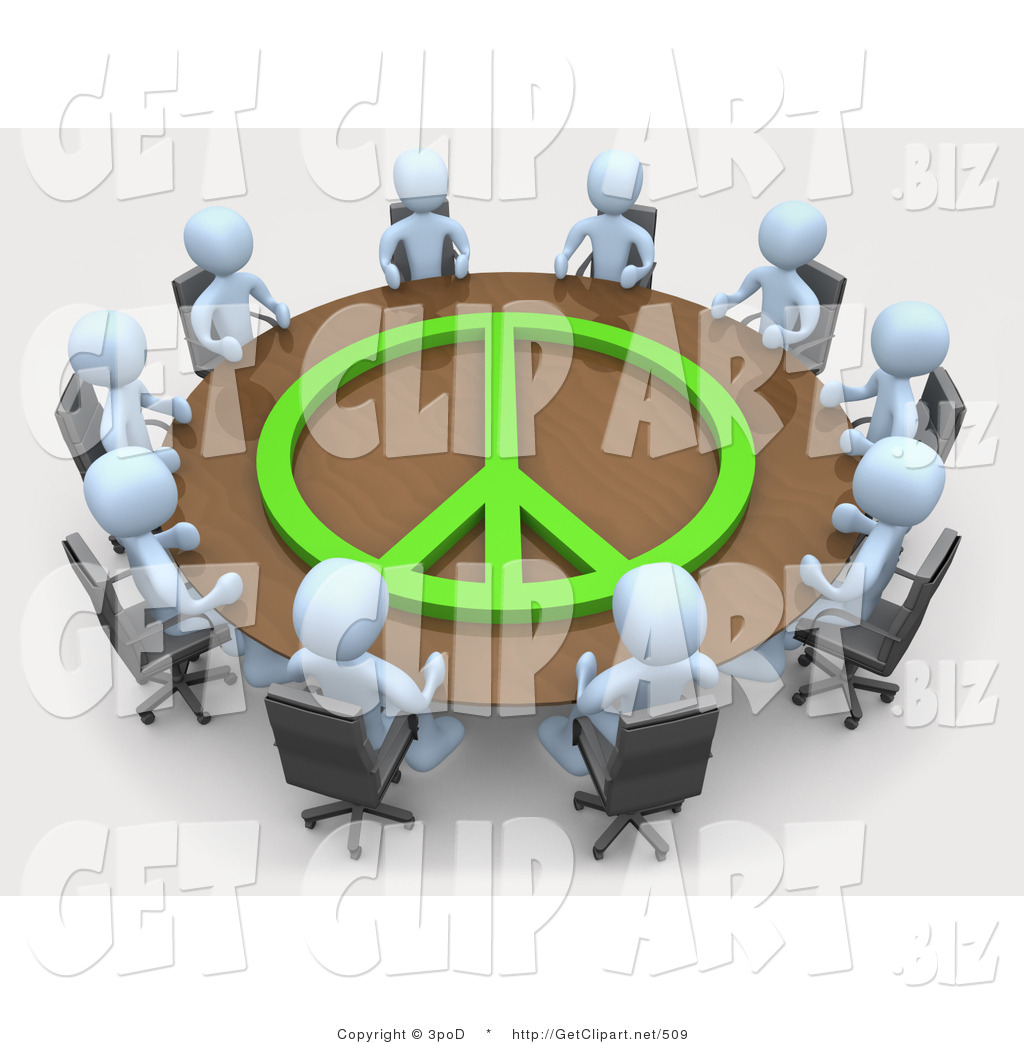 agenda clipart meeting table