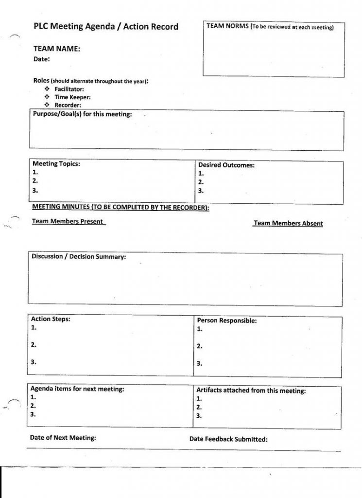 Agenda clipart report. Primary school council template