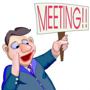 agenda clipart resident meeting