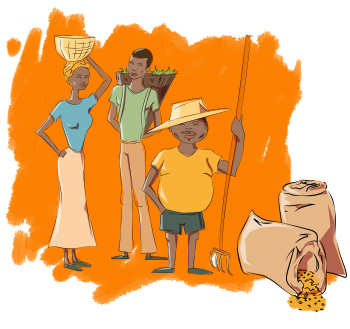 agriculture clipart farmer african